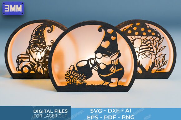 3D Gnome Lantern Laser Cut Files: Bringing Whimsy to Modern Makerspaces