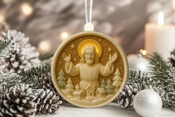 3D Porcelain Effect Xmas Jesus Ornament: A Practical Guide for Creators and Crafters