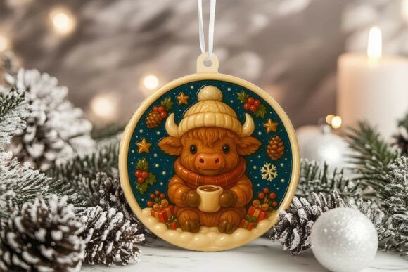 3D Porcelain Highland Cow Xmas Ornament: A Practical Guide for Creators and Crafters