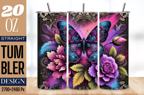 Butterfly 3D Floral 20 Oz Skinny Tumbler: A Guide to Flawless Sublimation Results