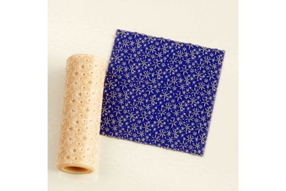 Embossing Rolling Pin with Starry Sky Design