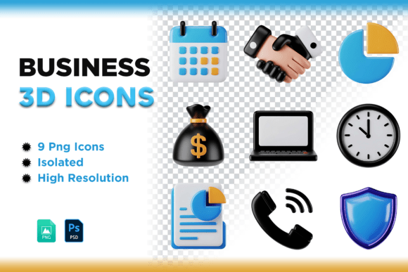 Evaluating the 3D Business and Finance Icon Set for Modern Design Projects