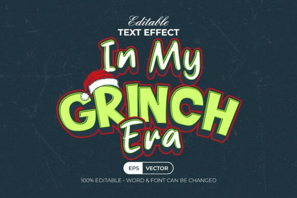 Grinch Text Effect 3D Style: Elevate Your Design