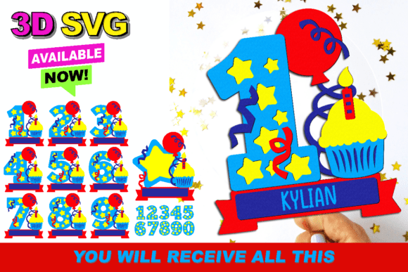 Mastering the Workflow with Birthday Cake Topper Numbers 3D SVG
