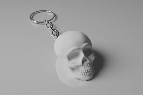 Skill Keychain Digital 3d Printing File Evaluation